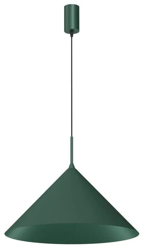Függőlámpa kábellel CAPITAL 1xGX53/15W/230V, Ø 46 cm, zöld