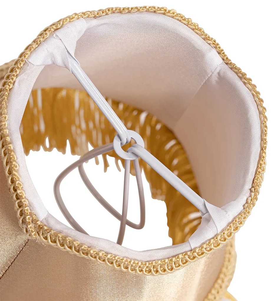 Szövetbúra arany 12 cm - Granny