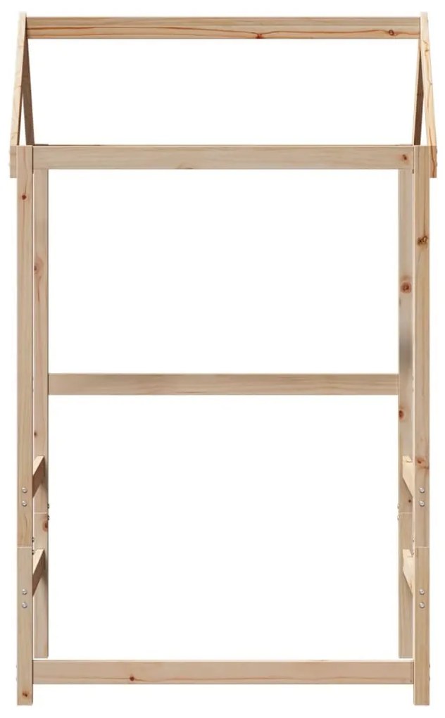 tömör fenyőfa gyerekágytető 108 x 70 x 176,5 cm