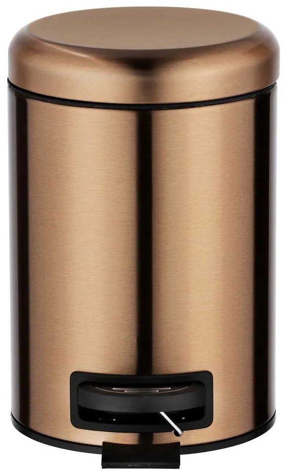Leman rézszínű pedálos szemetes, 3 l - Wenko