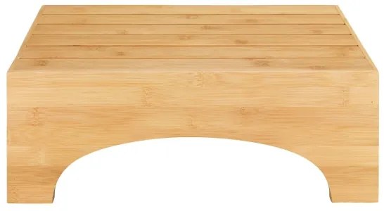 WENKO 24870100 - BAMBUSA zsámoly 40x30 cm barna