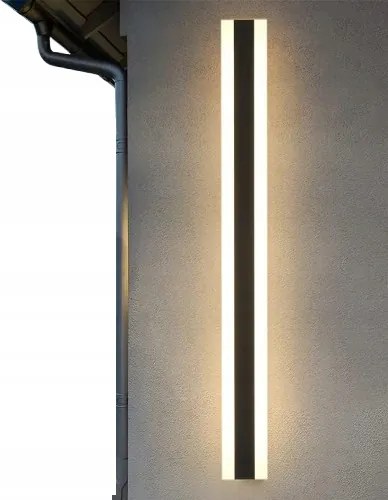 Fali Lámpa Kültéri Homlokzati Lámpa Luolong IP65 Kerti Világítás 100CM