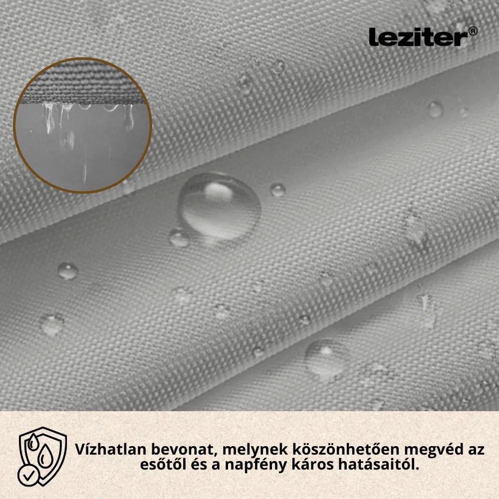 Rana napvitorla négyszög alakú 4x5 m szürke