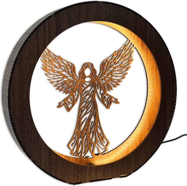 LED lámpa Angel of Light – Modern dekoráció háttérvilágítással | RAFAELL