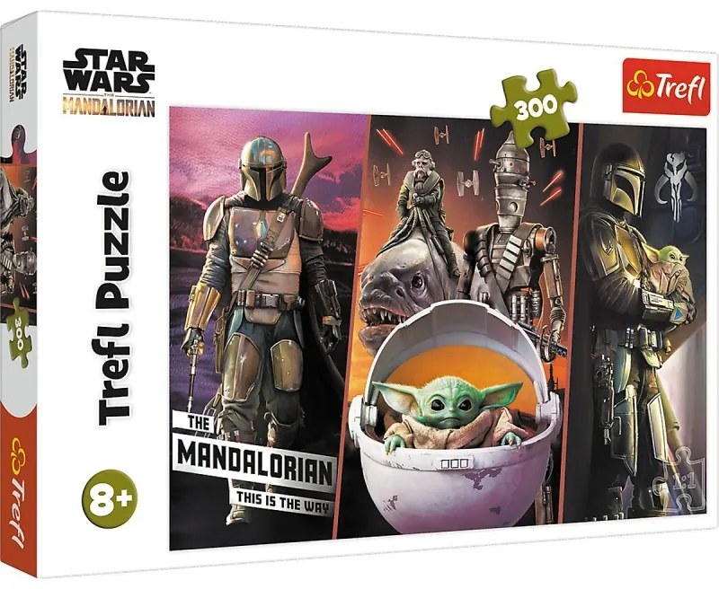 Gyermek puzzle - Baby Yoda - 300 db