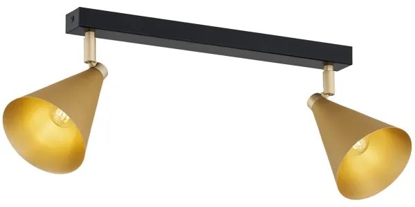 Argon 7149 - Spotlámpa LUCINDA 2xE14/7W/230V arany