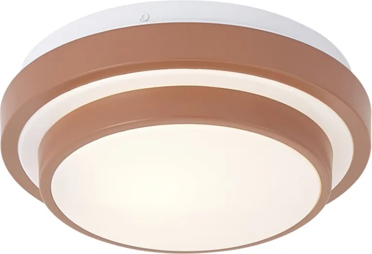 Modern Sienna mennyezeti lámpa fehér 25 cm IP44 - Walden