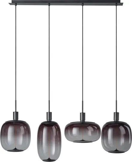 Osram - Tápkábel NEEDLE PENDANT 4xE27/25W/230V antracitszürke
