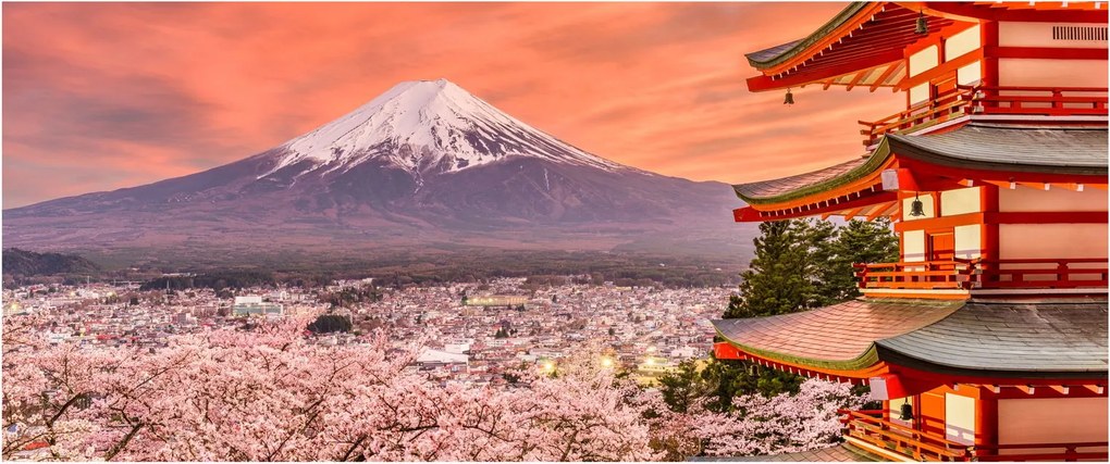 Kép - Fujiyoshida, Japán (120x50 cm)