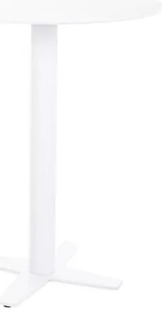 BT-002 kerek bárasztal fehér 60 cm