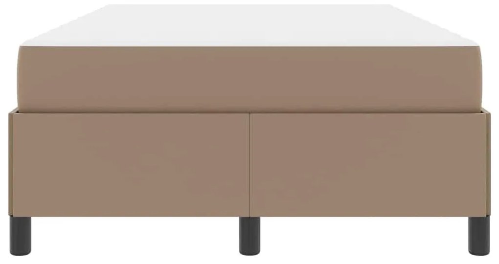 Ágykeret matraccal matracmal Cappuccino 120 x 190 cm Műbőr