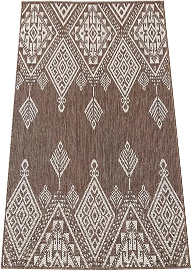 Zara 13 darabos szőnyeg, barna, kétoldalas, 80x150