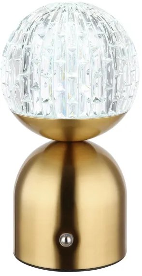 Globo 21007M-LED Dimmelhető érintős asztali lámpa JULSY LED/2,5W/3,7V 2700/4000/6500K réz