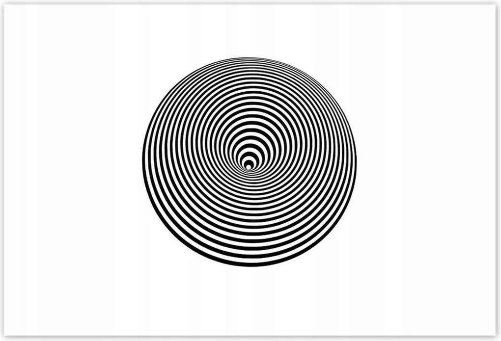 Poszterek 185x125 Absztrakt fekete-fehér