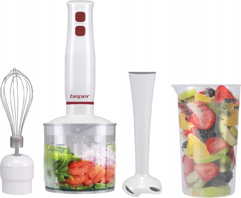 Beper P102FRU200 4 az 1-ben botmixer, 400W