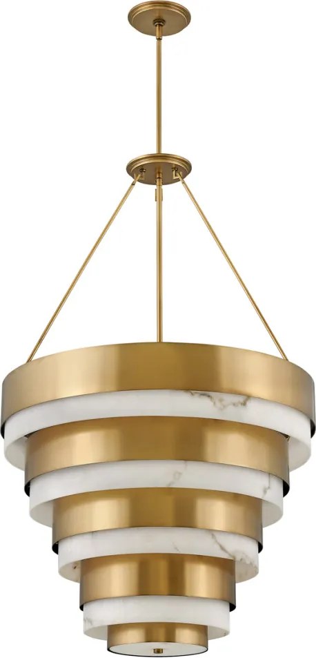 ELSTEAD QN-ECHELON-8P ECHELON Modern Led Függesztett Lámpa Idős Réz E14 IP20