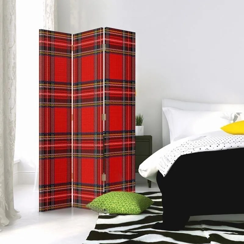 Gario Paraván Kockás Méret: 180 x 170 cm, Kivitelezés: Forgó paraván 360°