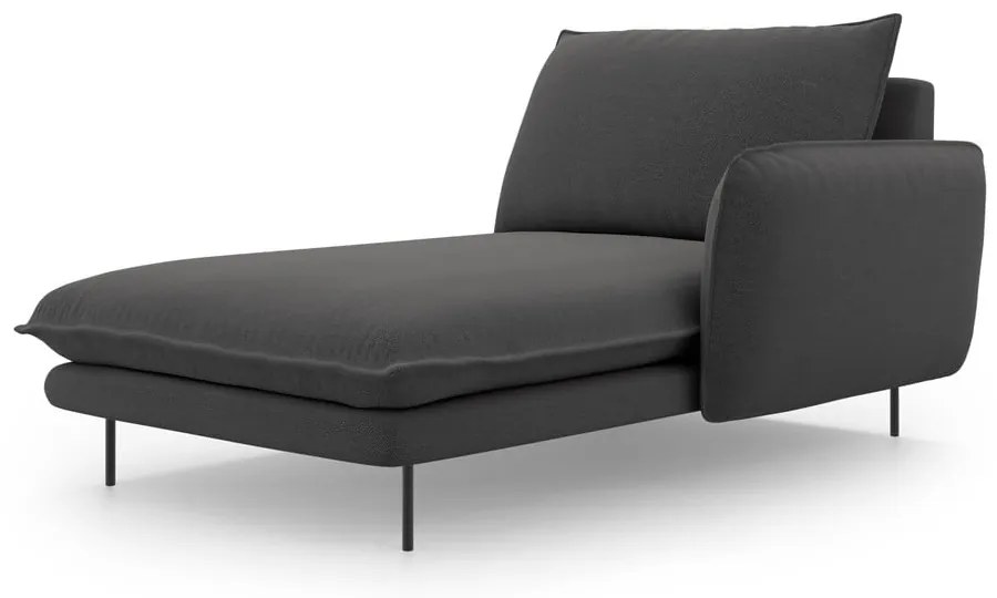Vienna sötétszürke heverő, jobb oldali - Cosmopolitan Design