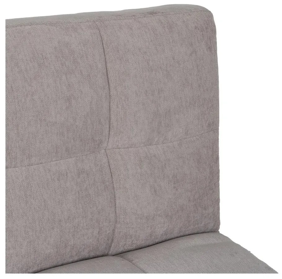 Világosszürke zsenília kinyitható kanapé 178 cm – Ixia