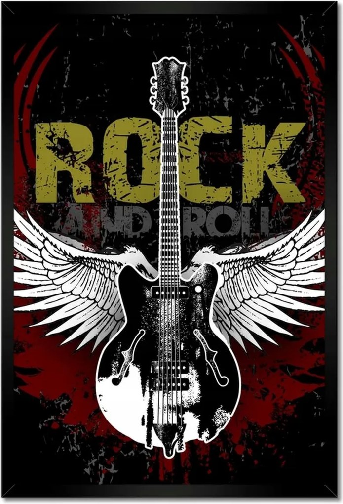 Poszterek keretben 40x60 RockAndRoll