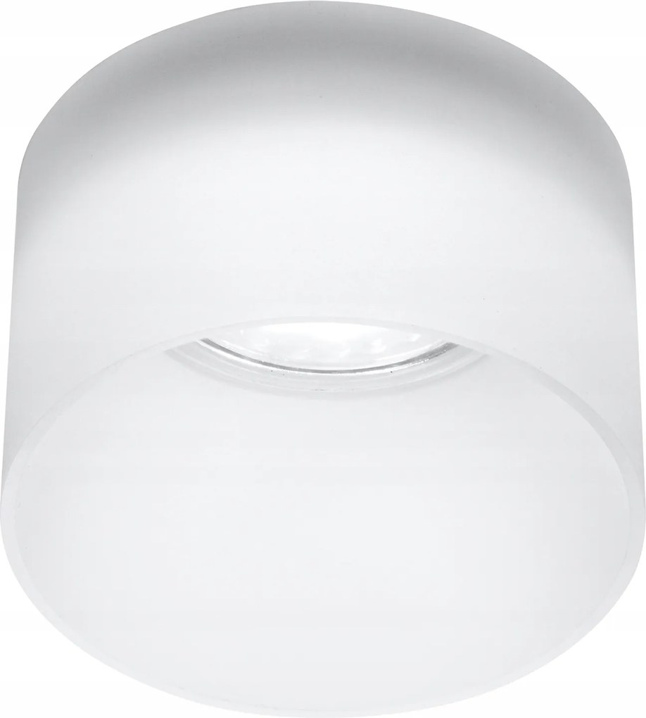 Falra szerelhető mennyezeti lámpatest Candellux 50 W GU10 8,4 cm fehér