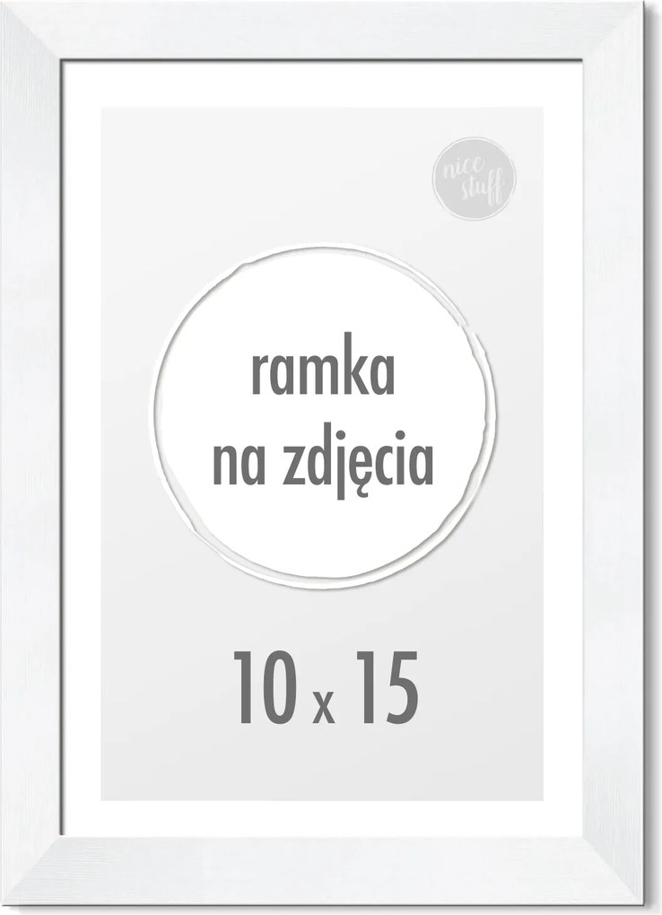 Képkeret 10x15 Képkeret 10x15 A6 15x10 képkeret fehér
