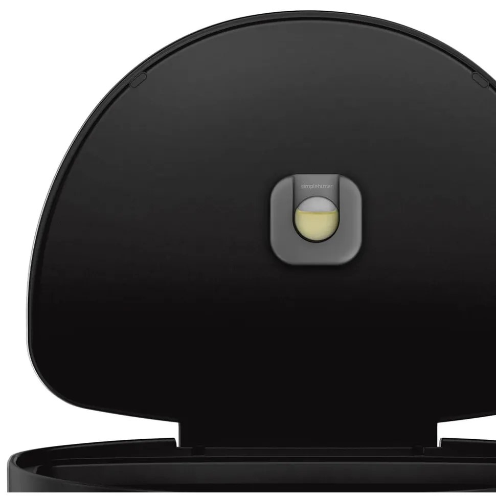 Rozsdamentes acél pedálos szemetes 45 l – simplehuman