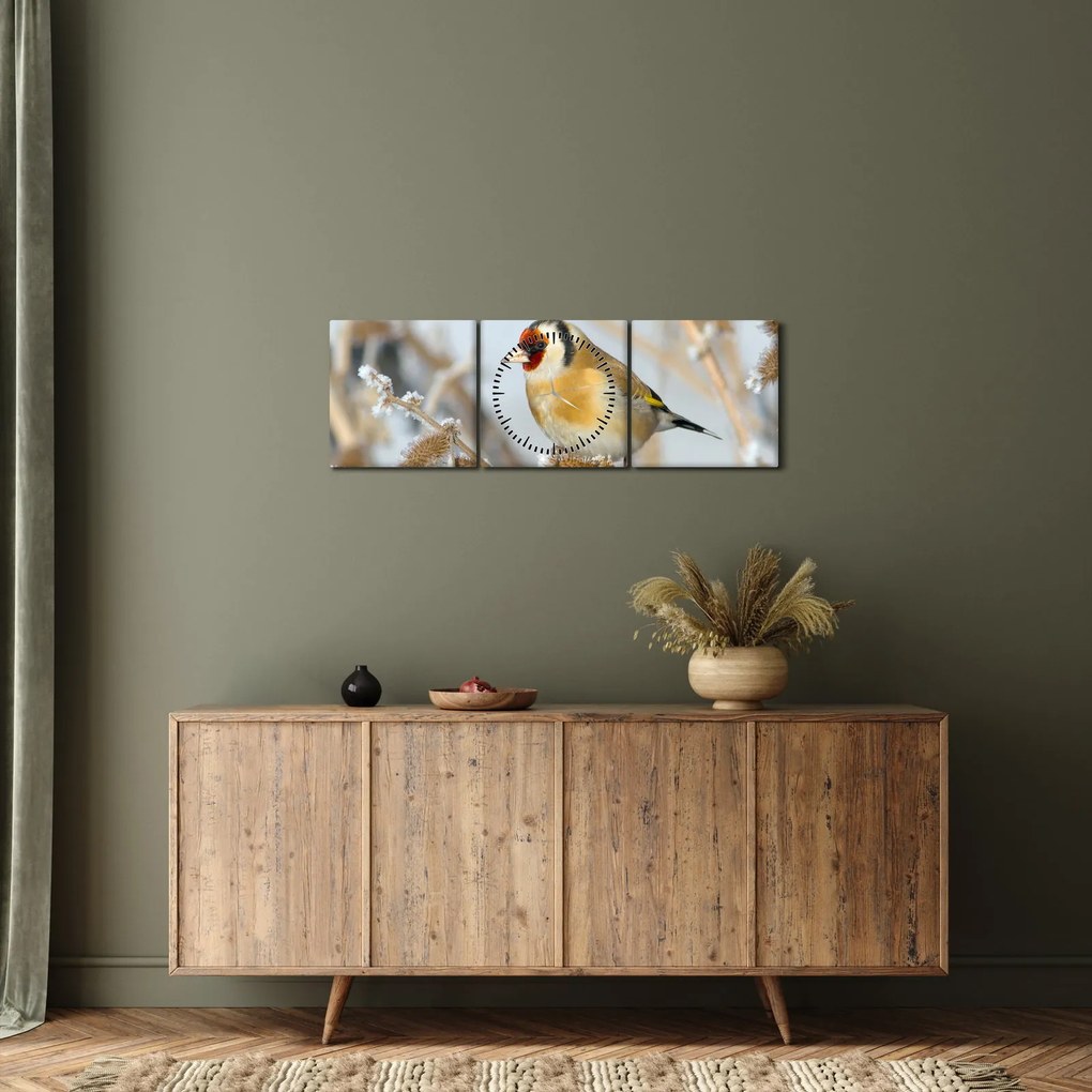 Kép - Aranypinty (órával) (90x30 cm)