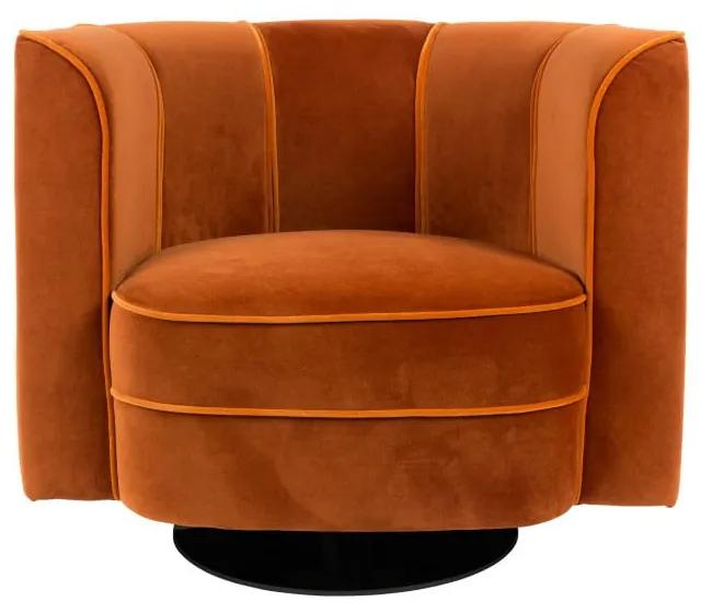 Flower narancssárga fotel - Dutchbone