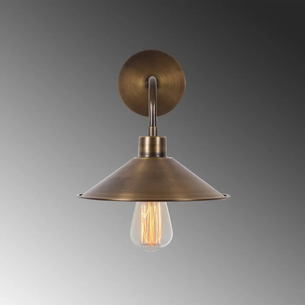 Bronzszínű fali lámpa ø 24 cm Sivani – Opviq lights