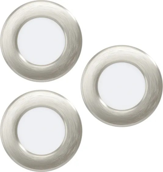 Eglo 901403-SZETT 3xLED beépíthető lámpatest FUEVA LED/3,7W/230V átm. 8,8 cm króm