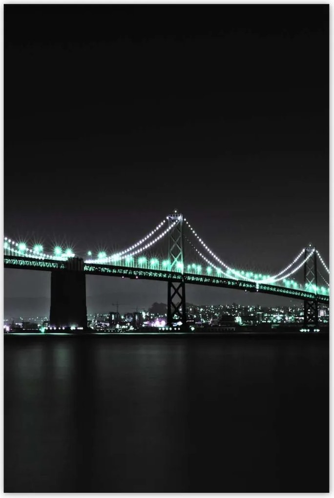 Poszterek 80x120 Türkiz fények