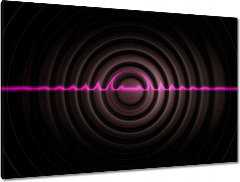 Festmények 120x80 Zenés hullám