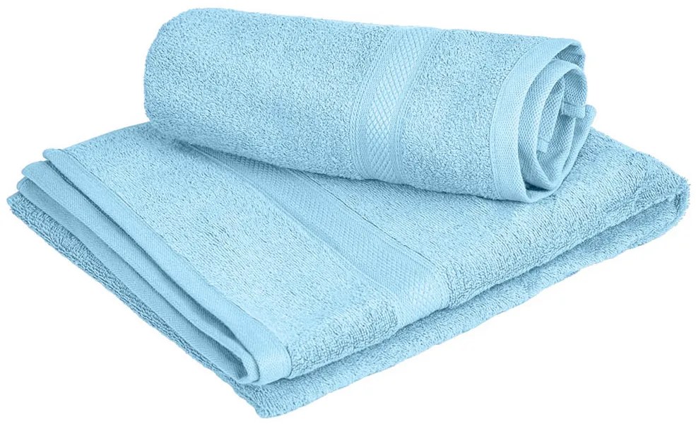 CLARYSSE ELEGANCE törölköző 60x110 cm világoskék, 100% pamut
