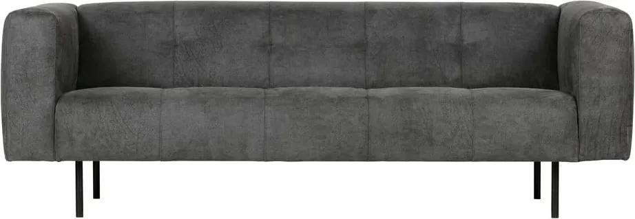 Skin szürke műbőr kanapé, 213 cm - vtwonen