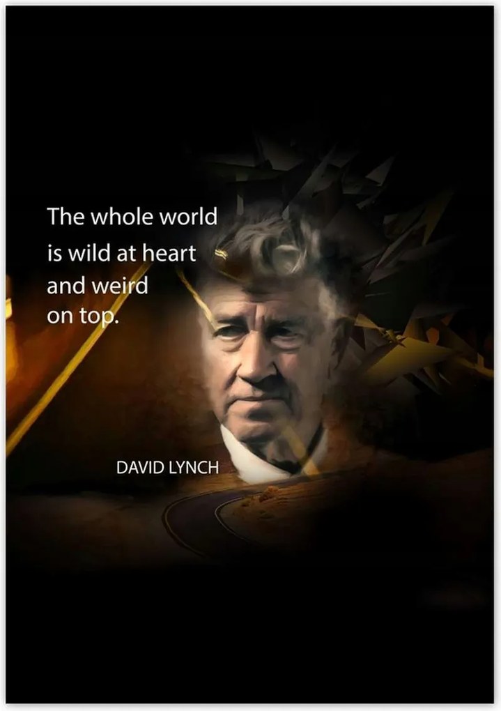 Poszterek 70x100 David Lynch Idézet Videók