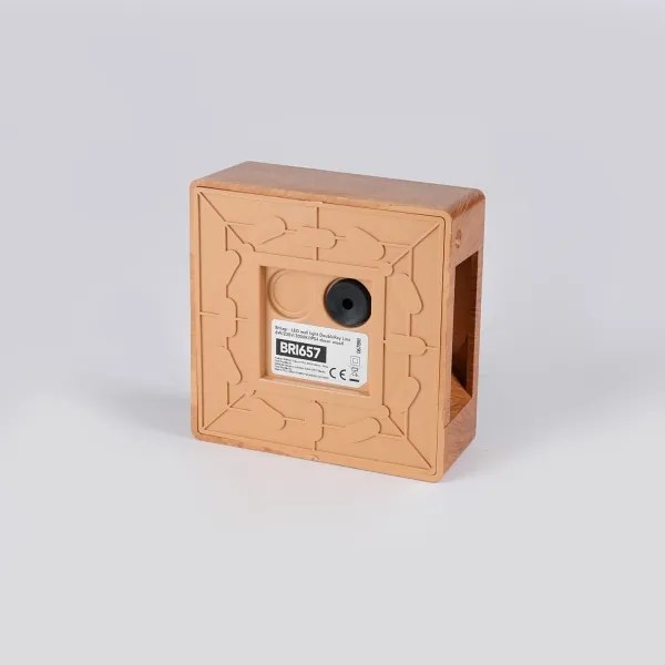 Brilagi - LED kültéri fali lámpatest DOUBLERAY LINE LED/6W/230V fa hatású IP54