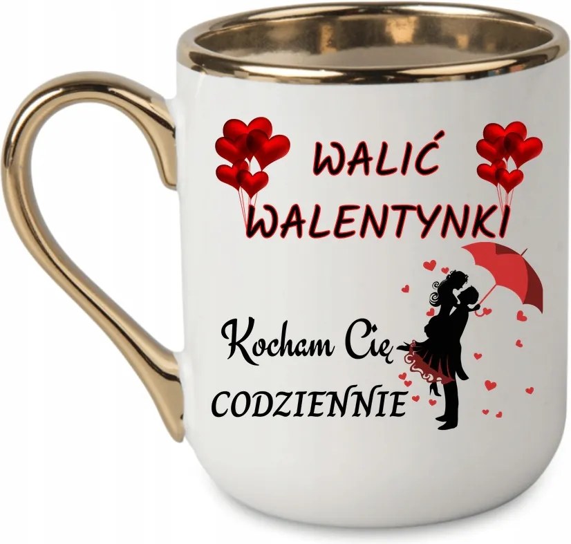 Bögre Verdák Valentin nap, Szeretlek minden nap nevek 330 Fehér