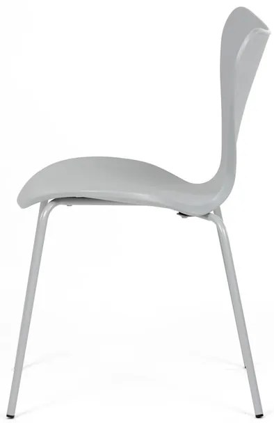 Szürke Műanyag Étkezőszék. CT-X7034 GREY