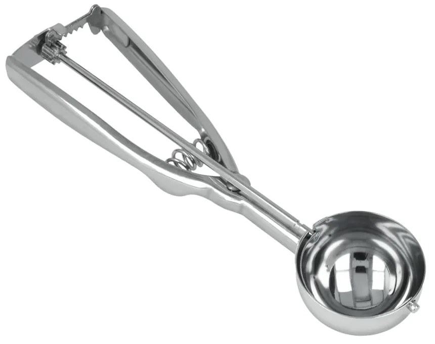 Rozsdamentes acél jégkrém és fagylalt adagoló kanál, ⌀ 5 cm - Metaltex