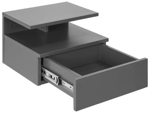 AVA éjjeli szekrényke, szürke