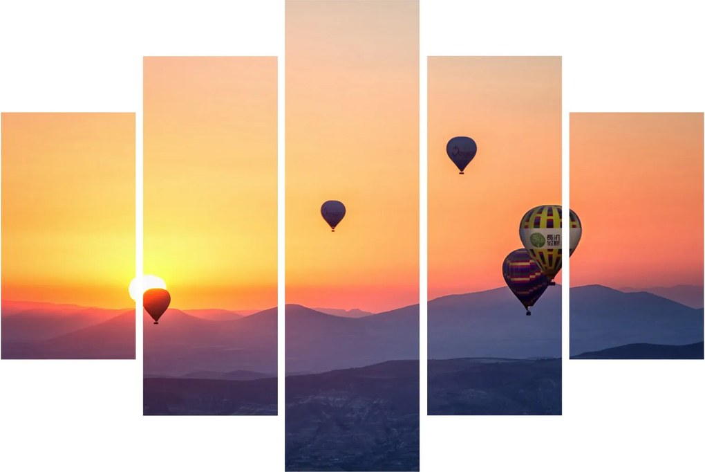 Hőlégballon képe (150x105 cm)