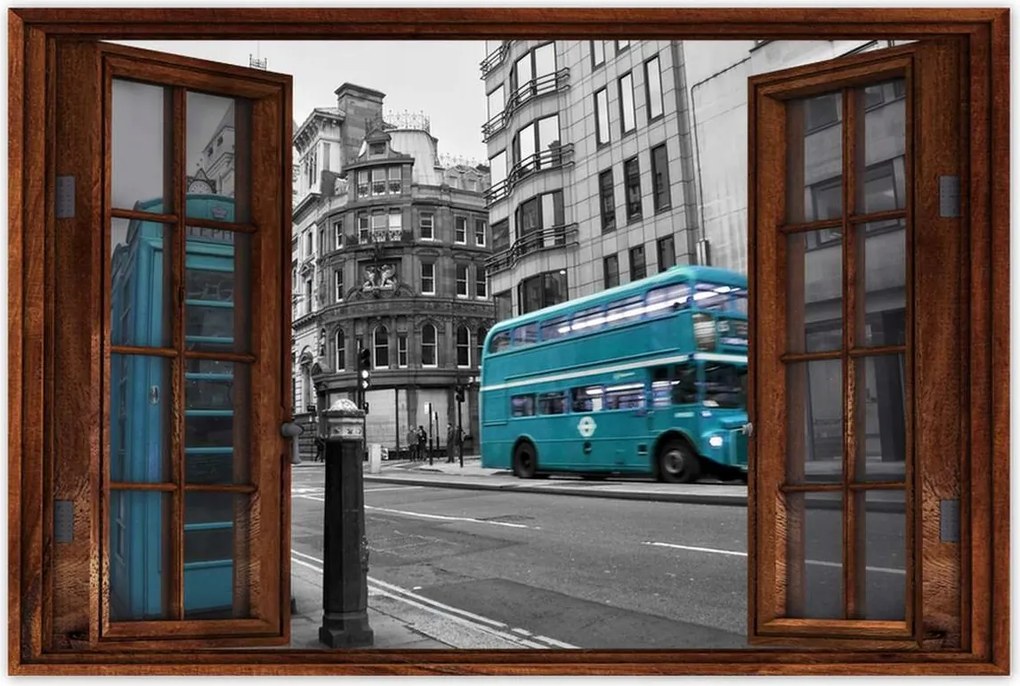 Poszterek 120x80 Petrol blue in London