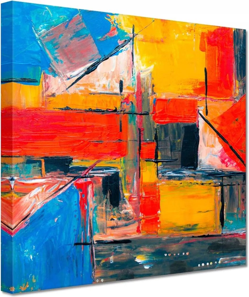 Festmények 20x20 Absztrakt Earl