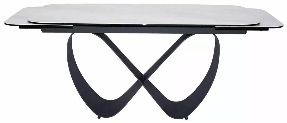Infinity bővíthető étkezőasztal kerámia fehér 160-240 cm
