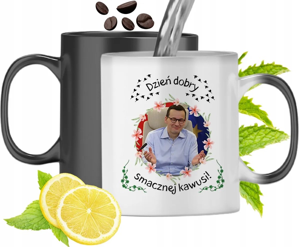 Mágikus Színváltós Bögre fényképes nyomtatással