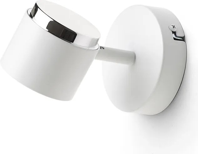 RENDL NOVA I fali lámpa fehér króm/opálakril 230V LED 4.2W 3000K