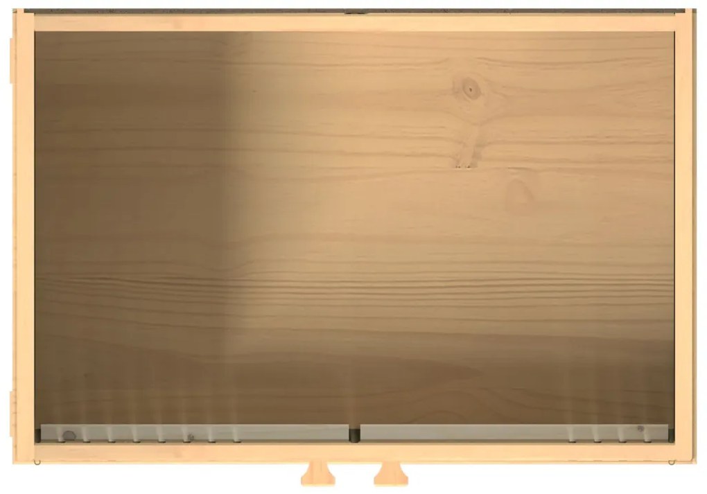 Mosogató Alap Szekrény 114x43x73,5 cm Tömör Fenyőből