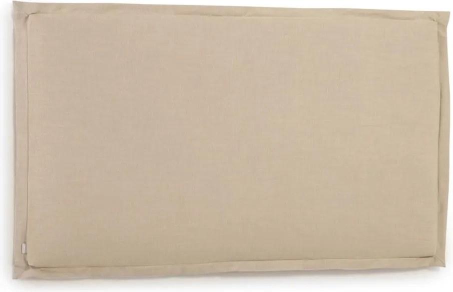 Bézs kárpitozott ágytámla 206x106 cm Tanit – Kave Home