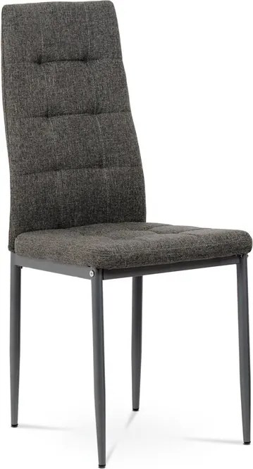 Étkezőszék, szürke, szövet, DCL-397 GREY2